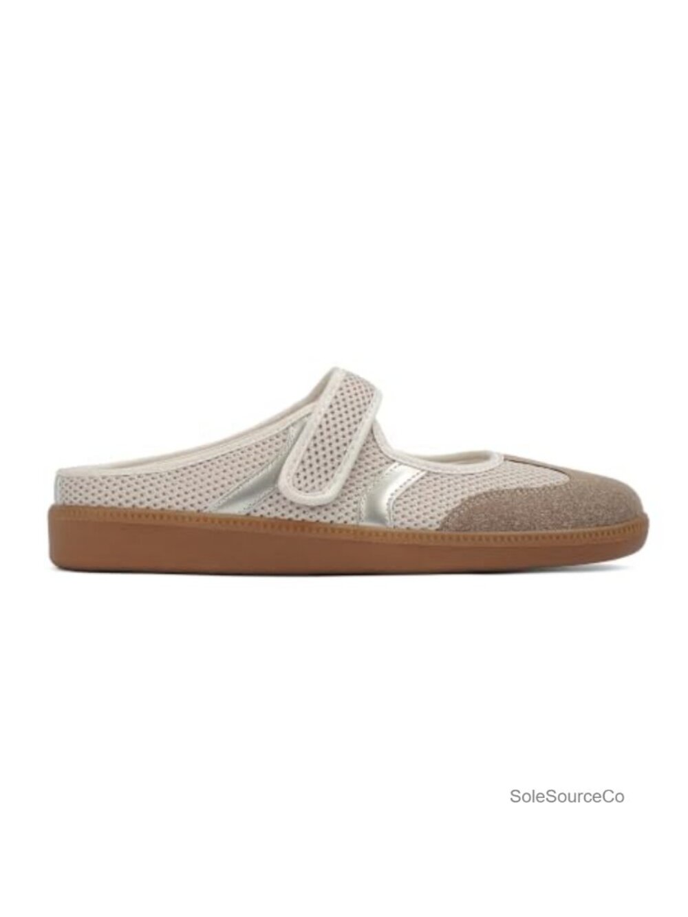 Platform Mary Jane Sneakers Slip On Mules Walking Flats Synthetic Leather
